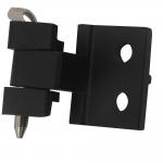 Furniture Cabinet Door Concealed Hinge Detachable Black Powder Coated for sale