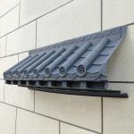 Easy Installation With Frame Chinese Traditional Roof Plastic Tiles for sale