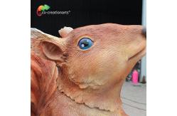 China ISO Fiberglass Sculpture Squirrel Illuminated Animals Customizable supplier