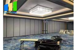 China Soundproof Partition Wall Sliding Folding Movable Partitions For Restaurant supplier