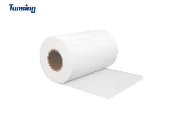 Customize Polyester 50cm Width Hot Melt Glue Film Iron Patch For Textile Fabric