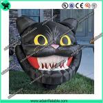 Inflatable Cat Mascot, Inflatable Cat Head, Evil Inflatable Cat for sale