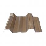 Durable Plastic Polycarbonate Corrugated Sheet UV Protection Easy To Cut Density 1.2kg/m2 for sale