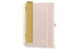China FSC Certificate Customizable Weekly Planner Soft Cover Light Pink 2023 supplier