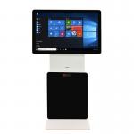 Rotating Indoor Digital Signage Displays 10 Points IR Touch Floor Stand Advertising Display for sale