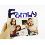 Matte White MDF Sublimation Blanks Transfer Family Photo Panel for sale