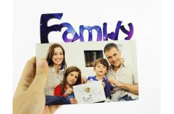 China Matte White MDF Sublimation Blanks Transfer Family Photo Panel supplier