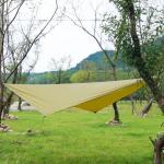 Diamond Shaped Square Sun Shade Sail Canopy 210T Polyester Plaid Cloth Camping Canopy for sale