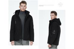 China Stylish Down Jacket Men'S With Arm Pocket Individual Linen Jacket Mens Casual supplier