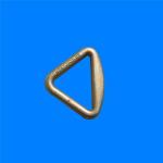 Forged Rope Rigging Hardware Winch Strap Delta Ring Triangle Ring