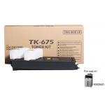 Kyocera KM - 2560 copier Toner Cartridge TK - 675 with Chip for sale