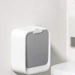 Electric Mini Smart Waste Bin Rectangle Rubbish Can Self Sealing Hanging Garbage Can Trash Garbage Basket Plastic Bins with Lid for sale