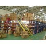 Cold Rolling Steel Pallet Rack Mezzanine , 300kg Catwalk Shelf Supported Mezzanine for sale