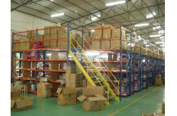 China Utilizing Industrial Rack Supported Mezzanine With Powder Coat Paint Finish supplier