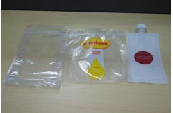 China Resealable Food Grade Stand Up k Baby Food Side Spout Bags Custom Printed supplier