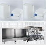 Barrel  Bottle Packaging Line Automatic Paint Filling Machine Fast Filling Speed for sale
