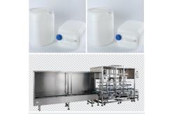 China Barrel  Bottle Packaging Line Automatic Paint Filling Machine Fast Filling Speed supplier