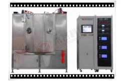 China PVD MF / DC Magnetron Sputtering Machine On Flatware , Stainless Steel Electronic Components supplier