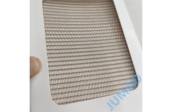 China Copper Fabric Mesh Laminated Glass External Facade With Customized Patterns supplier
