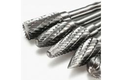 China Single Double Standard Cut Cylinder Tungsten Carbide Burrs Tooth Pattern Bidentate Pattern supplier