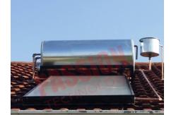 China Kitchen Use Flat Plate Solar Water Heater , Pressurised Heating System High Heat Efficient supplier