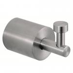 Towel Wall Mounted Bathroom Robe Hooks SUS304 Stainless Steel Heavy Duty Brushed Silver for sale