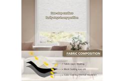 China High Quality 100% Polyester Linen And Polyester Blackout Roller Blinds Fabric supplier