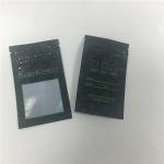 UV print KUSH PE Prevent children from opening tobacco bags with window for sale