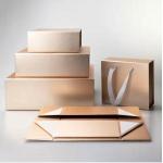 Rectangle Cardboard Shoe Boxes CMYK Printing With Magnetic Closure