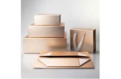 China Rectangle Cardboard Shoe Boxes CMYK Printing With Magnetic Closure supplier
