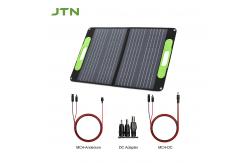 China 40W Monocrystalline Solar Panel Portable Charger Overlapping Custom supplier