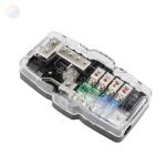 Car Audio Stereo 4 Way 4P 4 position Distribution Block Mini ANL ANS Fuse Holder with LED Indicator for sale