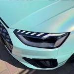 PET Matte Laser Blue Colored PPF Vinyl Wrap 7.5mil Color Paint Protection Film for sale