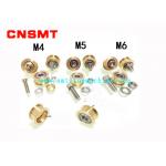 SMT conveyor  pulley  idler flat pulley double slot synchronous copper pulley with bearing M4 M5 M for sale
