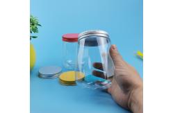 China Custom 54mm PET Plastic Beverage Jar For Cool Coffee supplier