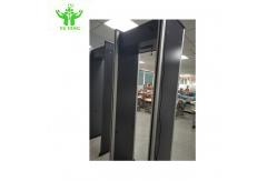 China Large Screen Auto Detection Gate Built - In 8  Inch Microcomputer supplier