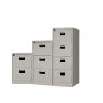 0.5mm~1.0mm 4 Drawer Steel Filing Cabinet Modern Steel Cabinet for sale