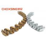 22 Chrome Plating 9 Gauge Zig Zag Springs , Couch Support Springs For Sofa Seat for sale