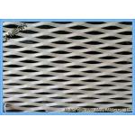 Aluminum Expanded Metal Grating For Decoration Material SGS Approved for sale