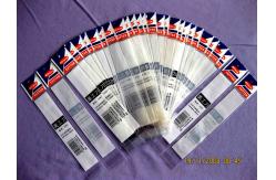 China Custom Size BOPP Plastic Bags / Header Card Small Cello Bags supplier