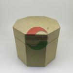 Customized Cardboard Hexagonal Paper Cans Packaging , Gift Kraft Paper Tube for sale