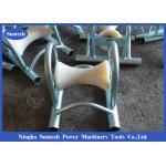 Steel Frame Nylon Wheel Bridge 12kn Cable Pulley Roller for sale