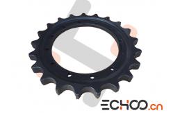 China Kobelco KX75-3 Metric Roller Chain Sprockets For Crawler Excavator Strongly supplier