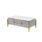 Light Luxury Rock Slab TV Unit And Coffee Table for sale