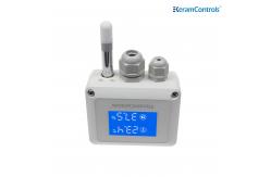 China Air Duct Mounted Temperature Humidity Transmitter Digital Output supplier