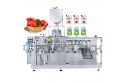 China Double Feeding Horizontal Doypack Packing Machine 304L Stainless Steel supplier