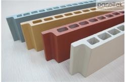 China Terracotta Panel Rainscreen Facade Systems 30mm Thickness With Cold Resistance supplier
