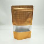 Aluminum Stand Up Pouches 200g / 250g Logo Customized For Coffee Beans for sale
