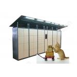 Smart Combo Robotic Vending Locker Machine Gas Exchange For Sandwich Salad