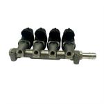 LN-LIG1 Black LPG CNG Multi Cylinder Injector Rail For 3 Ohm High Speed Car for sale